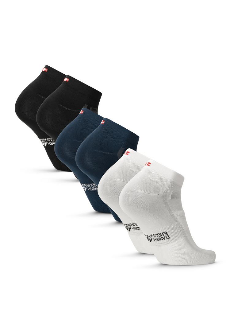 DANISH ENDURANCE DANISH ENDURANCE Aero Cycling Low-Cut Socken - black/navy/white - 0 | SportScheck