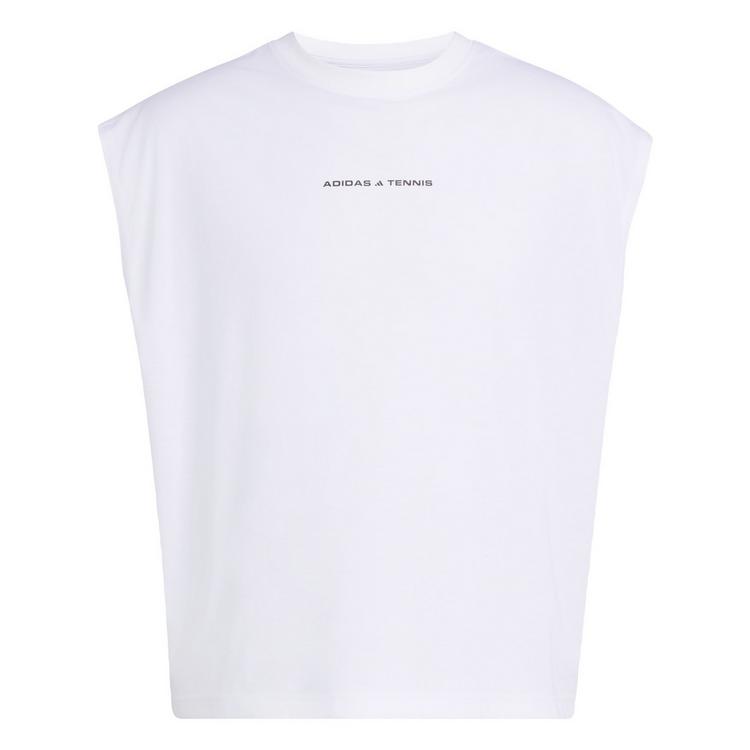 adidas adidas TENNIS CULTURE T-SHIRT, GRAFIK Tanktop Herren - White - 0 | SportScheck