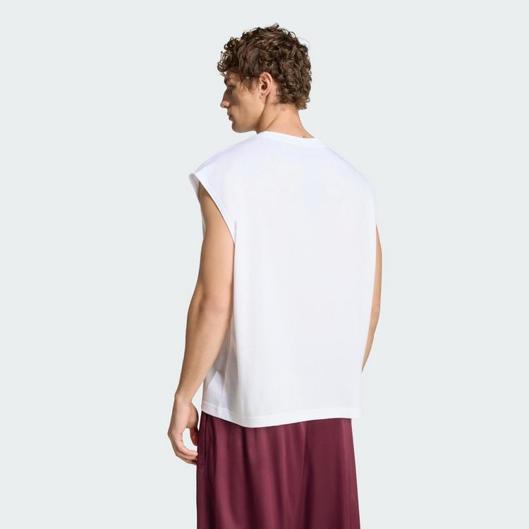 adidas adidas TENNIS CULTURE T-SHIRT, GRAFIK Tanktop Herren - White - 1 | SportScheck