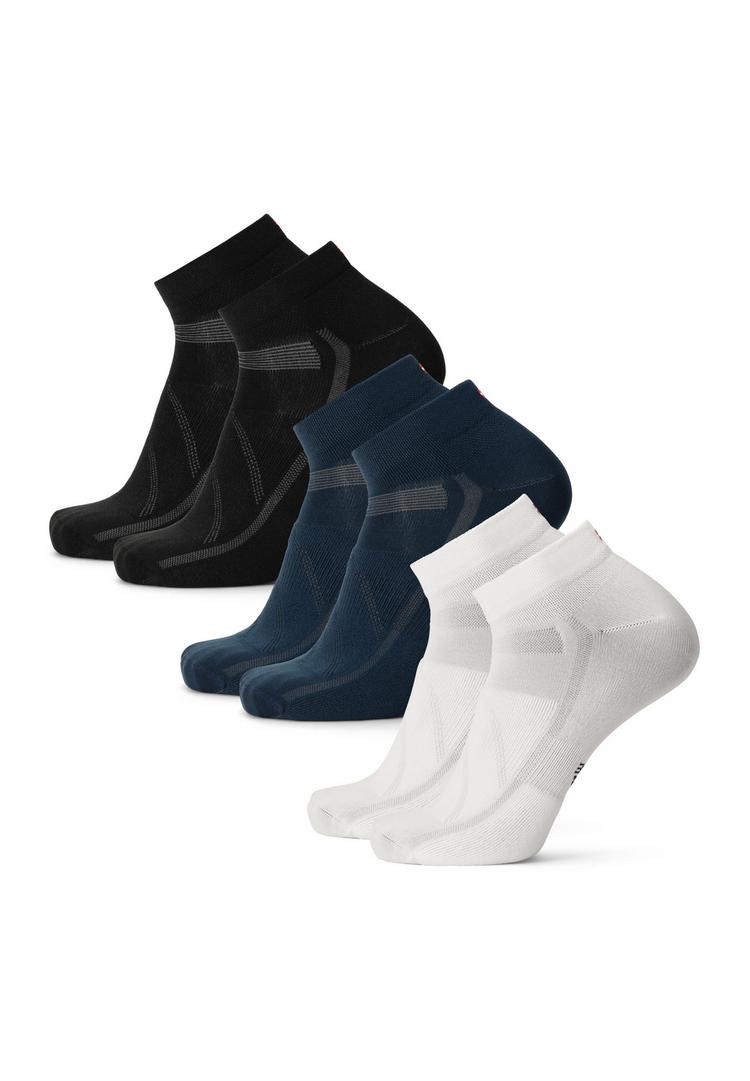 DANISH ENDURANCE DANISH ENDURANCE Aero Cycling Low-Cut Socken - black/navy/white - 0 | SportScheck