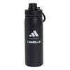 adidas Edelstahl-Trinkflasche, integrierter Trinkflasche - Black / White