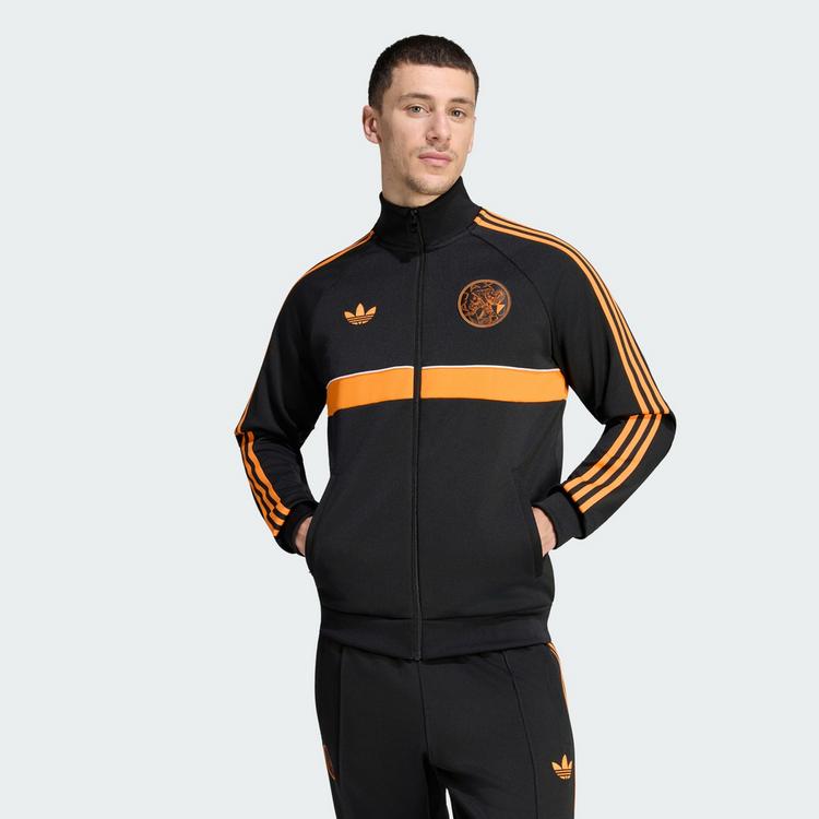 adidas adidas Ajax Amsterdam Originals Jacke Trainingsjacke Herren - Black - 0 | SportScheck