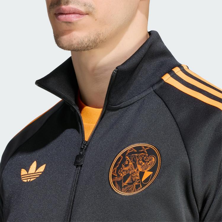adidas adidas Ajax Amsterdam Originals Jacke Trainingsjacke Herren - Black - 0 | SportScheck