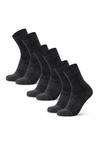 DANISH ENDURANCE Light Hiking Crew Socken - dark grey