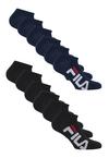 FILA Logo Socken - Black-Navy