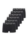 FILA BOXERSHORTS 6ER-PACK Unterhose Herren - Black