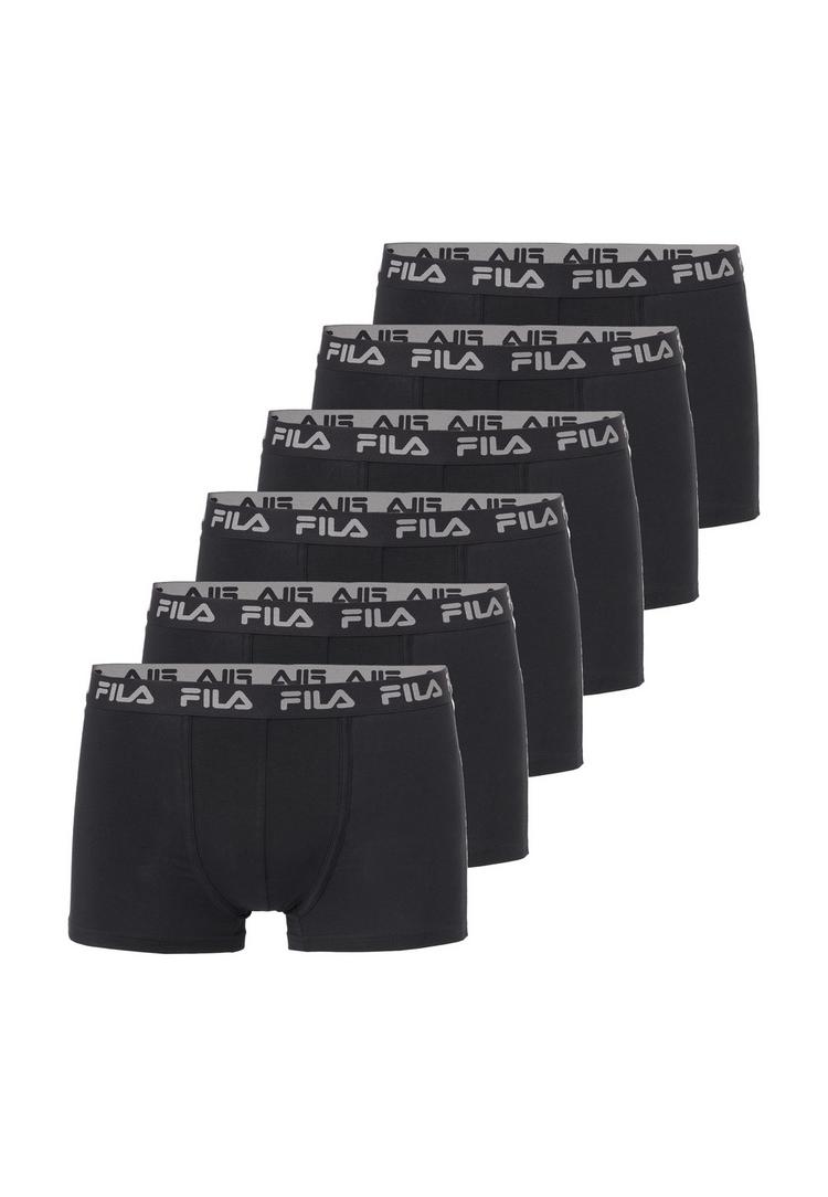 FILA FILA BOXERSHORTS 6ER-PACK Unterhose Herren - Black - 0 | SportScheck