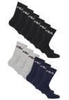 FILA Basic Socken - Black-Grey-Navy