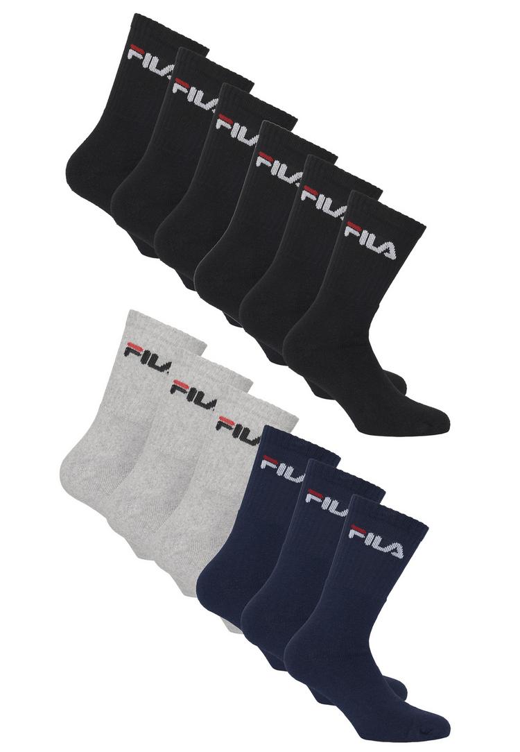 FILA FILA Basic Socken - Black-Grey-Navy - 0 | SportScheck