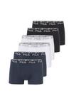 FILA BOXERSHORTS 6ER-PACK Unterhose Herren - Black-White-Navy