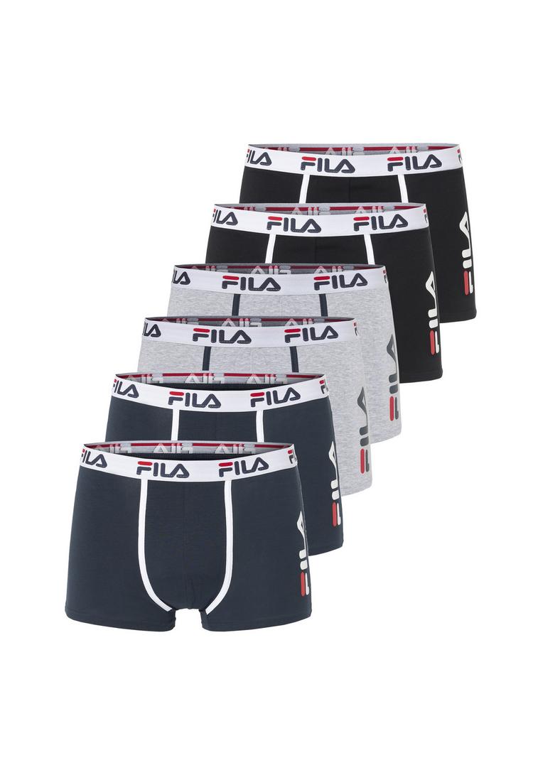 FILA FILA Classic Unterhose Herren - Black-Grey-Navy - 0 | SportScheck