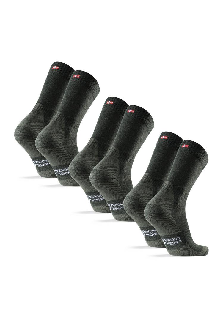 DANISH ENDURANCE DANISH ENDURANCE Classic Hiking Crew Socken - forest green - 0 | SportScheck