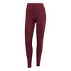 adidas Optime Workout Full Length Leggings Tights Damen - Maroon