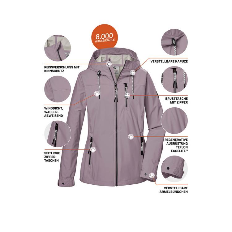 G.I.G.A. DX by killtec G.I.G.A. DX by killtec GS 74 Softshelljacke Damen - Blau3067 - 3 | SportScheck