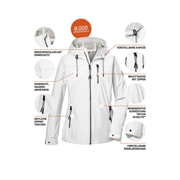 G.I.G.A. DX by killtec G.I.G.A. DX by killtec GS 74 Softshelljacke Damen - Wei&szlig;951 - 3 | SportScheck
