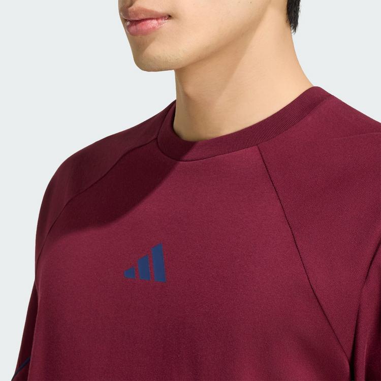 adidas adidas STADIUM T-SHIRT Funktionsshirt Herren - Maroon - 0 | SportScheck