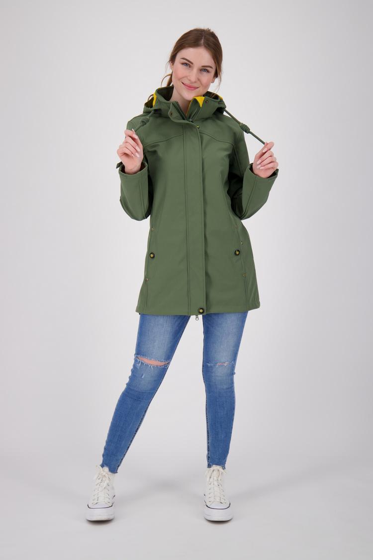ANKERGLUT ANKERGLUT ANKERGLUTBRISE Softshellmantel Damen - olive - 3 | SportScheck
