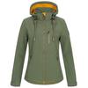 ANKERGLUT ANKERGLUTFREUDE Softshelljacke Damen - olive