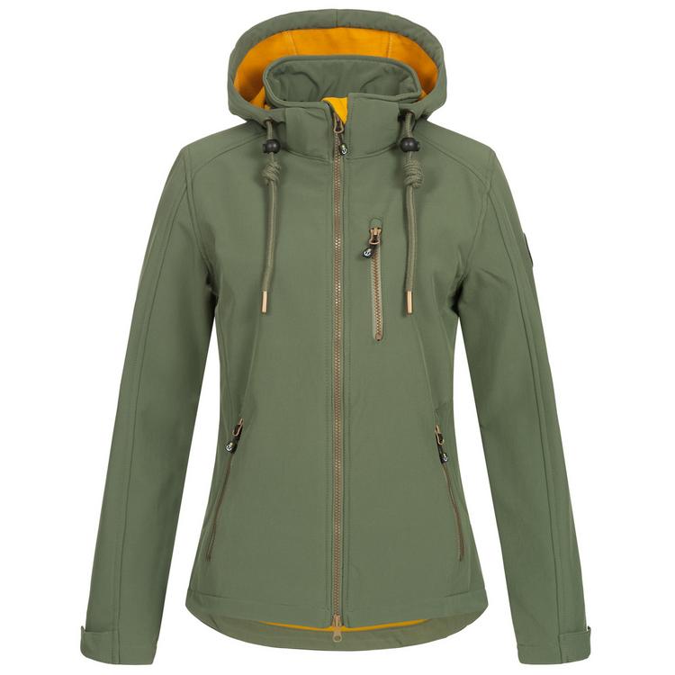 ANKERGLUT ANKERGLUT ANKERGLUTFREUDE Softshelljacke Damen - olive - 0 | SportScheck
