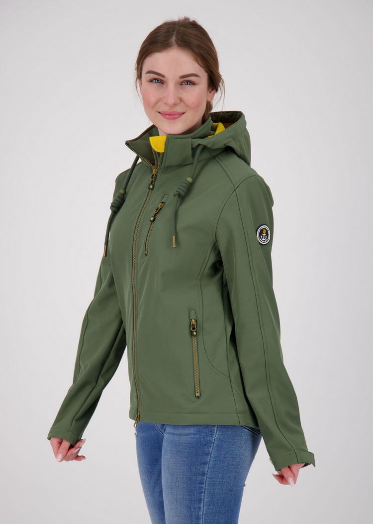 ANKERGLUT ANKERGLUT ANKERGLUTFREUDE Softshelljacke Damen - olive - 1 | SportScheck