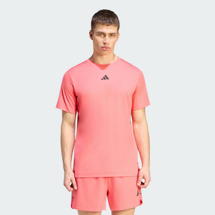 adidas adidas D4T PrimeLift 3-STREIFEN T-SHIRT Funktionsshirt Herren - Pure Turbo - 0 | SportScheck