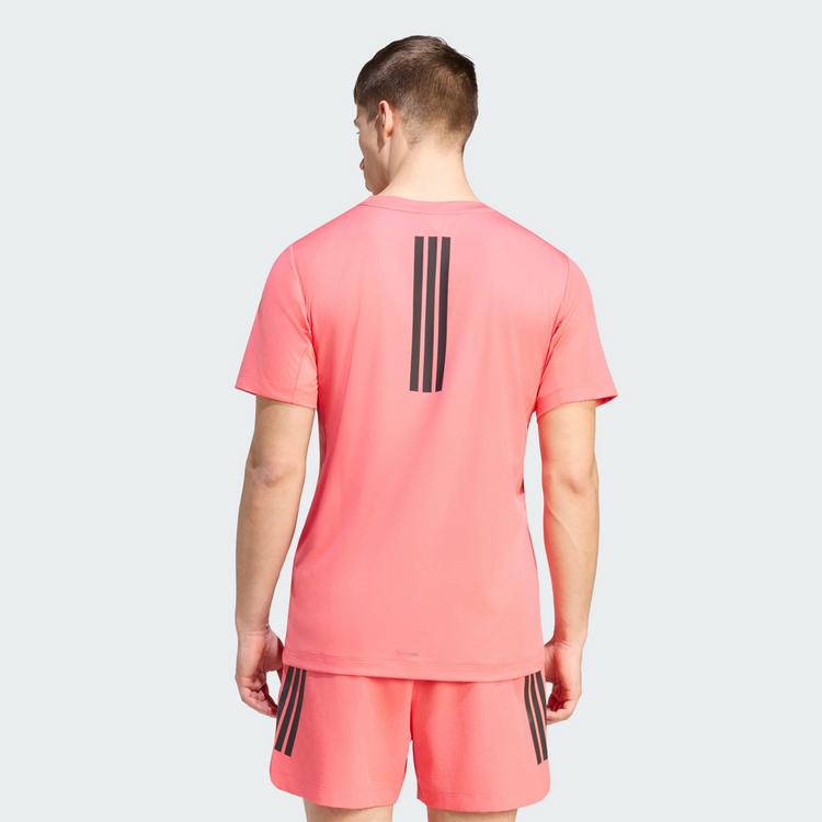 adidas adidas D4T PrimeLift 3-STREIFEN T-SHIRT Funktionsshirt Herren - Pure Turbo - 1 | SportScheck