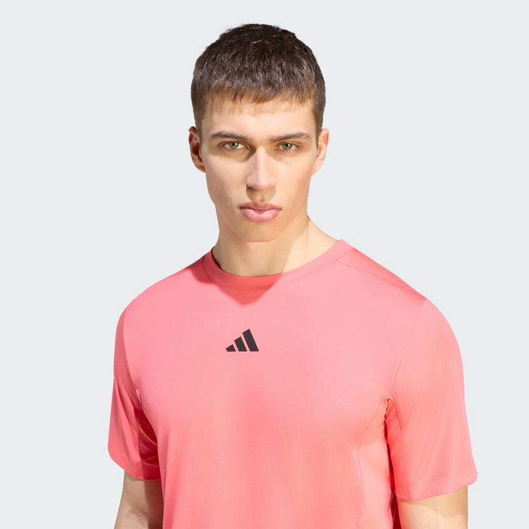 adidas adidas D4T PrimeLift 3-STREIFEN T-SHIRT Funktionsshirt Herren - Pure Turbo - 0 | SportScheck