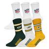 NFL Socken Socken - Green Bay Packers/Wei&szlig;