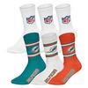 NFL Socken Socken - Miami Dolphins/Wei&szlig;