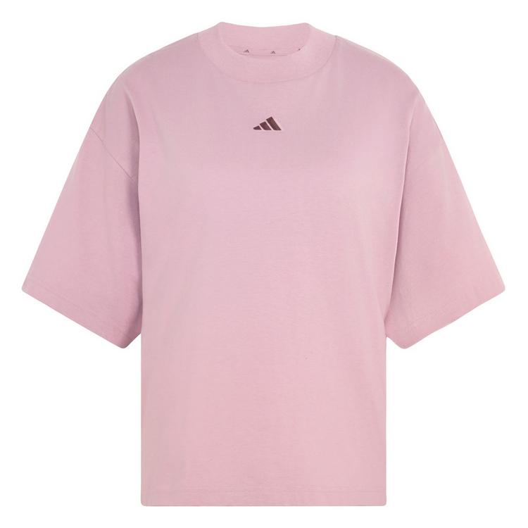 adidas adidas 3 STRIPES STUDIO BOYFRIEND T-SHIRT T-Shirt Damen - Magic Mauve - 0 | SportScheck