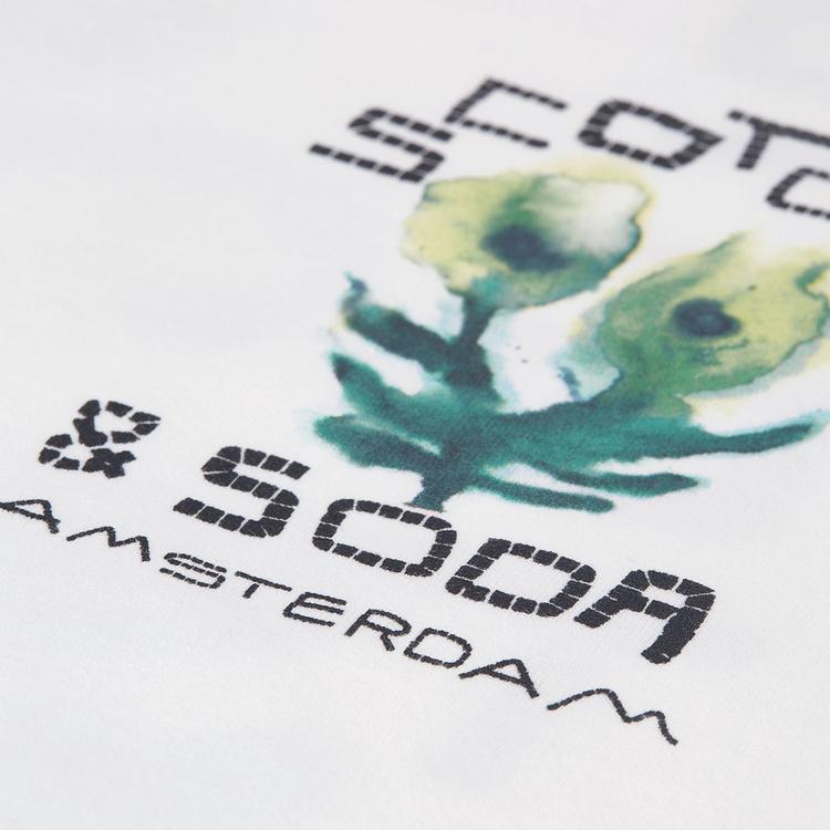 Scotch & Soda Scotch & Soda T-Shirt T-Shirt Herren - Wei&szlig; - 1 | SportScheck