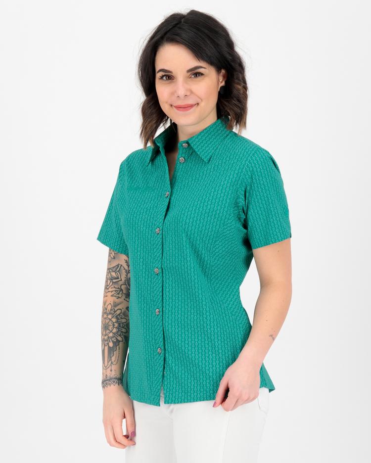 DEPROC active DEPROC active SUDBURY WMN Outdoorhemd Damen - petrol flowers - 0 | SportScheck