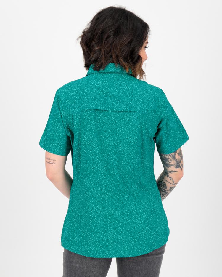 DEPROC active DEPROC active SUDBURY WMN Outdoorhemd Damen - petrol dots - 0 | SportScheck