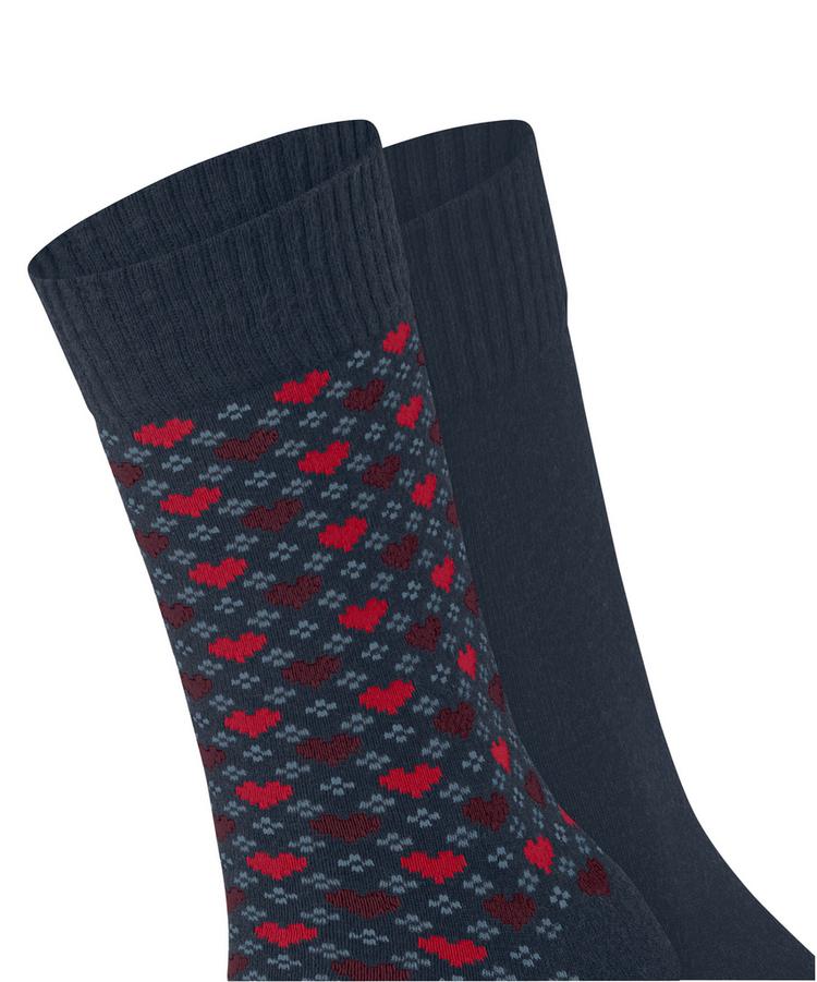 ESPRIT ESPRIT Wool Hearts SO 2P Socken Damen - space blue (6116) - 1 | SportScheck