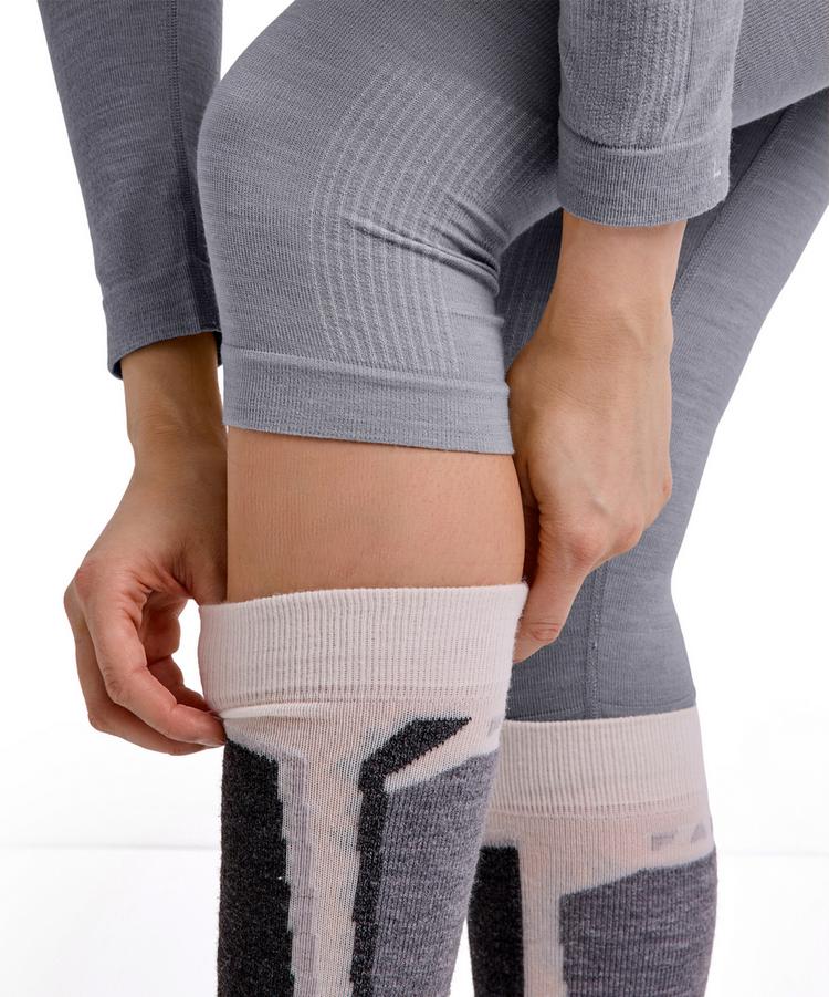 Falke Falke Wool-tech 3/4 Tights Leggings Damen - grey-heather (3757) - 2 | SportScheck