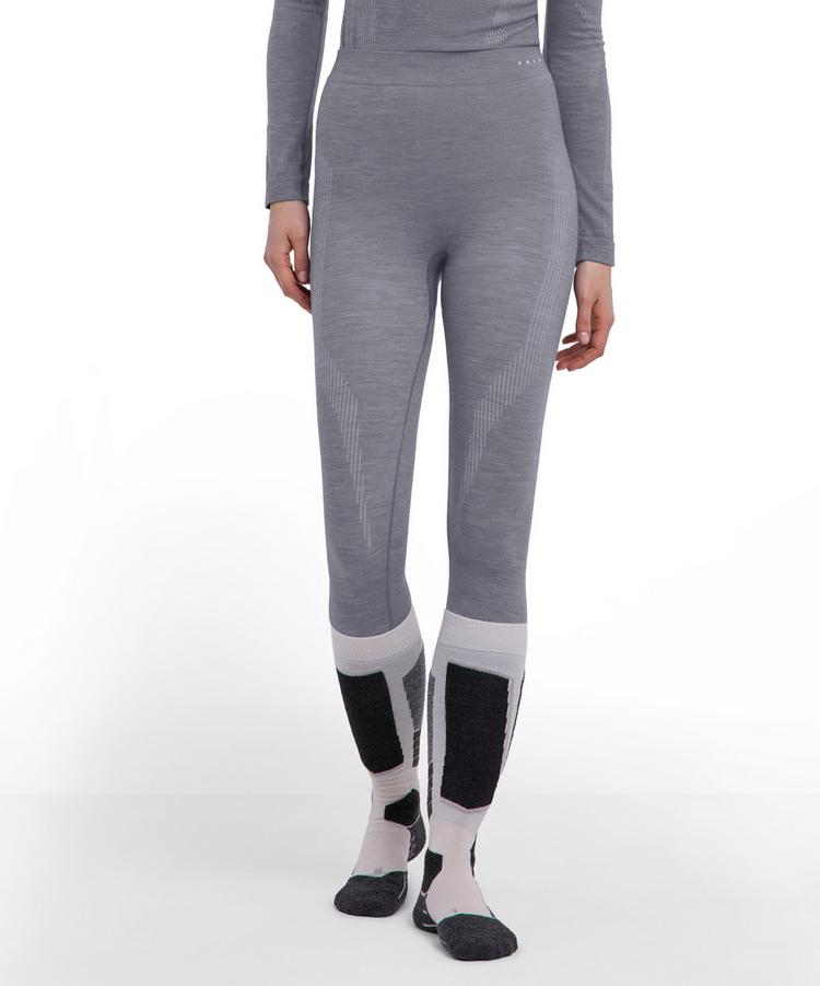 Falke Falke Wool-tech Long Tights Leggings Damen - grey-heather (3757) - 0 | SportScheck