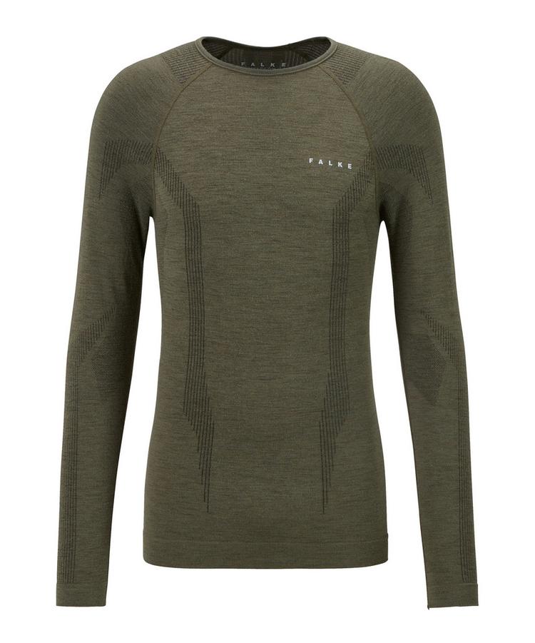 Falke Falke Wool-tech Longsleeve Funktionsshirt Herren - olive (7830) - 0 | SportScheck
