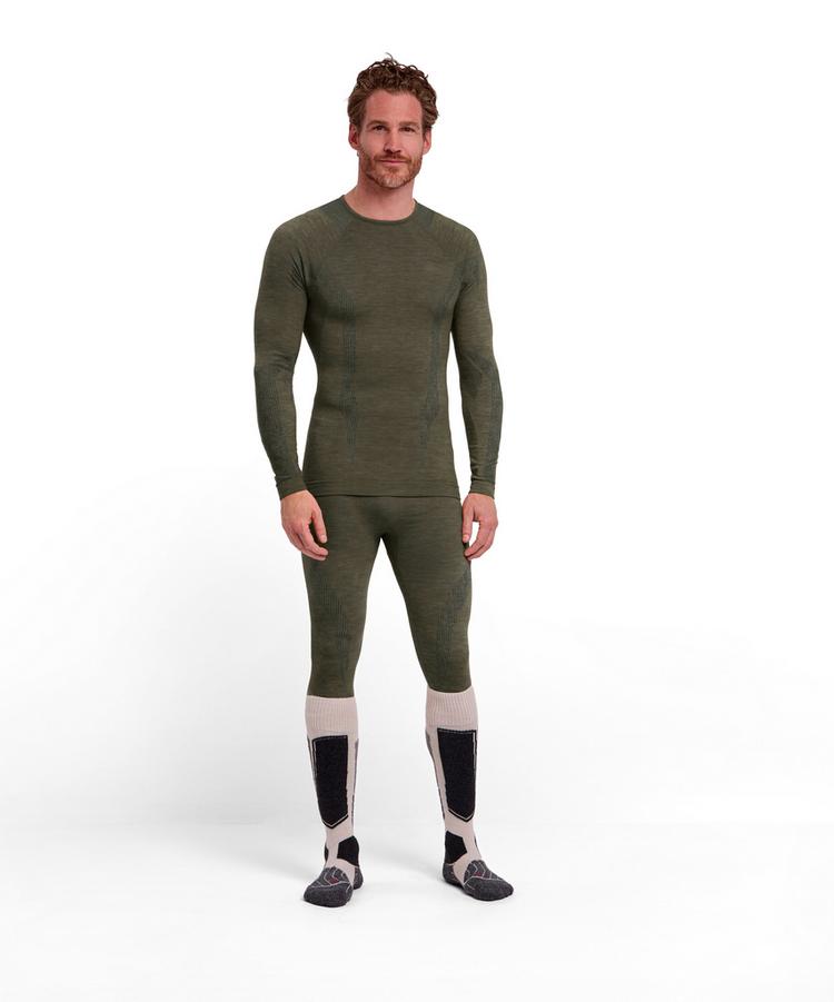 Falke Falke Wool-tech Longsleeve Funktionsshirt Herren - olive (7830) - 1 | SportScheck