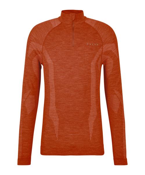 Falke Wool-tech Longsleeve Zip Funktionsshirt Herren