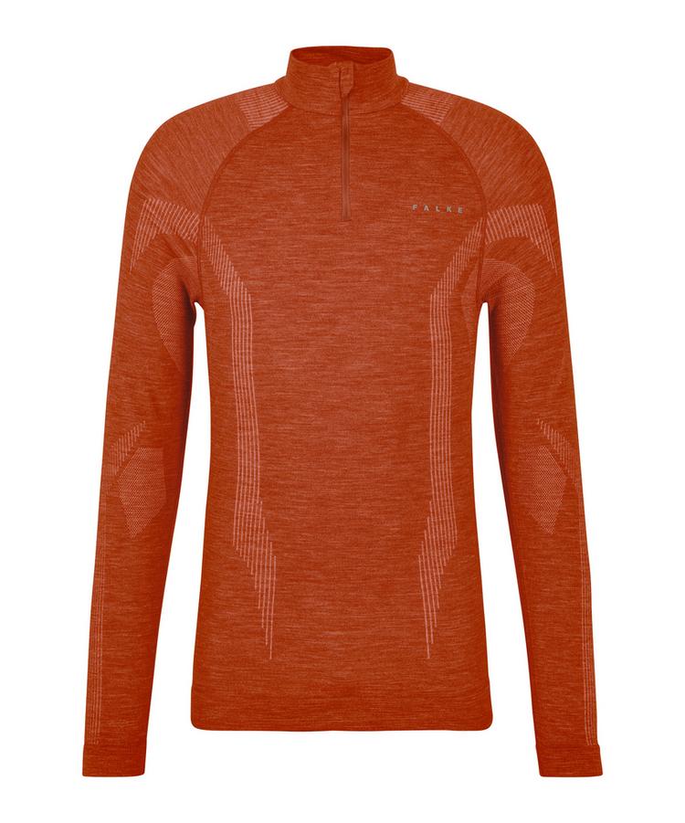 Falke Falke Wool-tech Longsleeve Zip Funktionsshirt Herren - chilly (8821) - 0 | SportScheck