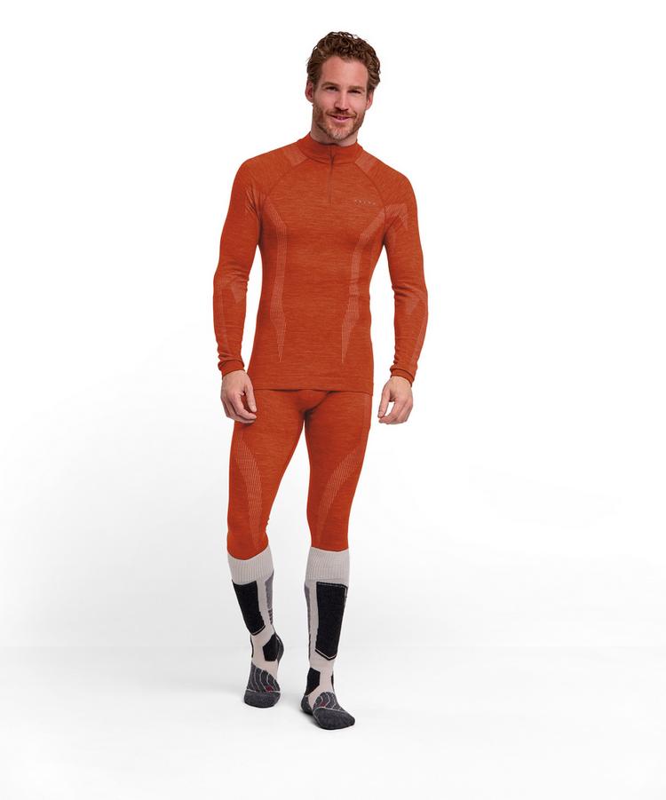 Falke Falke Wool-tech Longsleeve Zip Funktionsshirt Herren - chilly (8821) - 1 | SportScheck