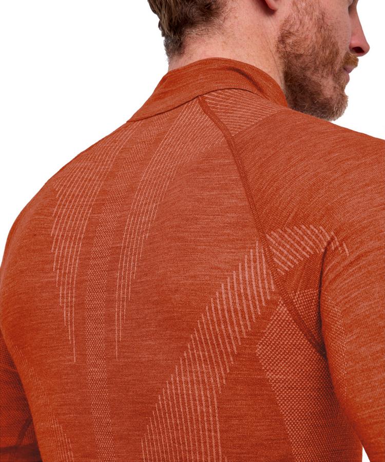 Falke Falke Wool-tech Longsleeve Zip Funktionsshirt Herren - chilly (8821) - 2 | SportScheck