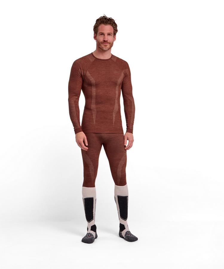 Falke Falke Wool-tech Longsleeve Funktionsshirt Herren - chestnut (5534) - 1 | SportScheck