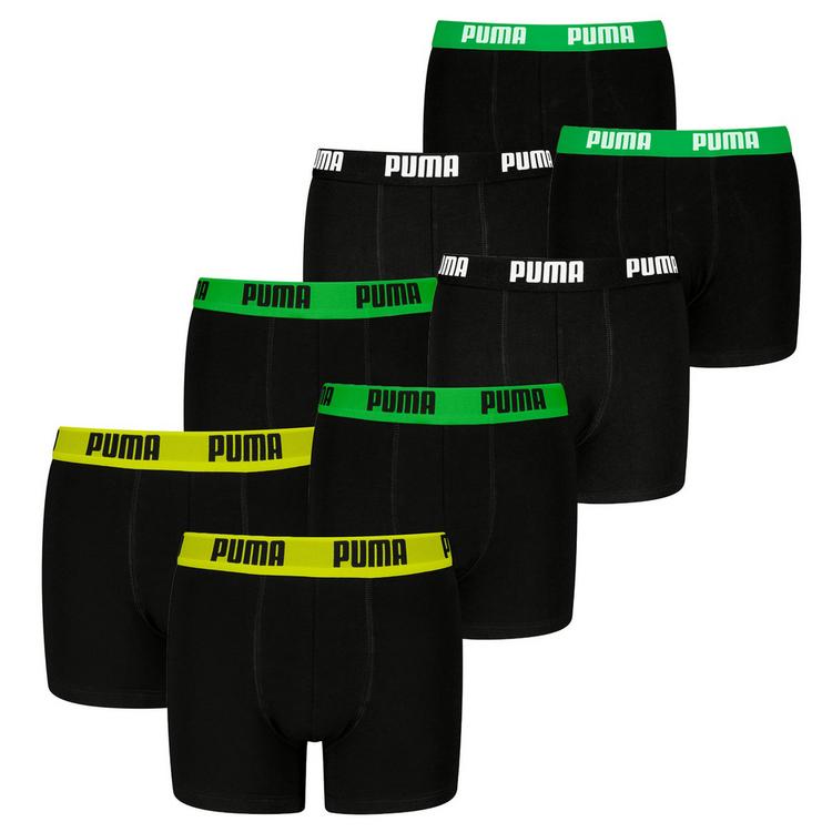 PUMA PUMA Boxershort Unterhose Jungen - Schwarz/Gr&uuml;n - 0 | SportScheck