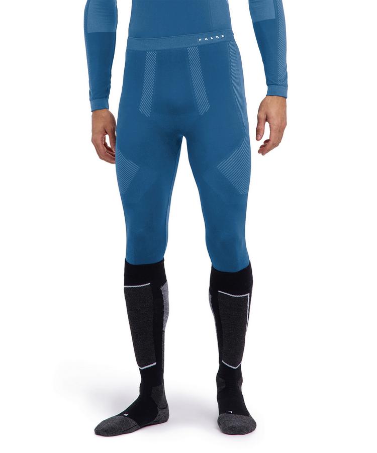 Falke Falke Baselayer-  Warm Series 3/4 Tights Funktionsunterhose Herren - blue steel (6958) - 0 | SportScheck