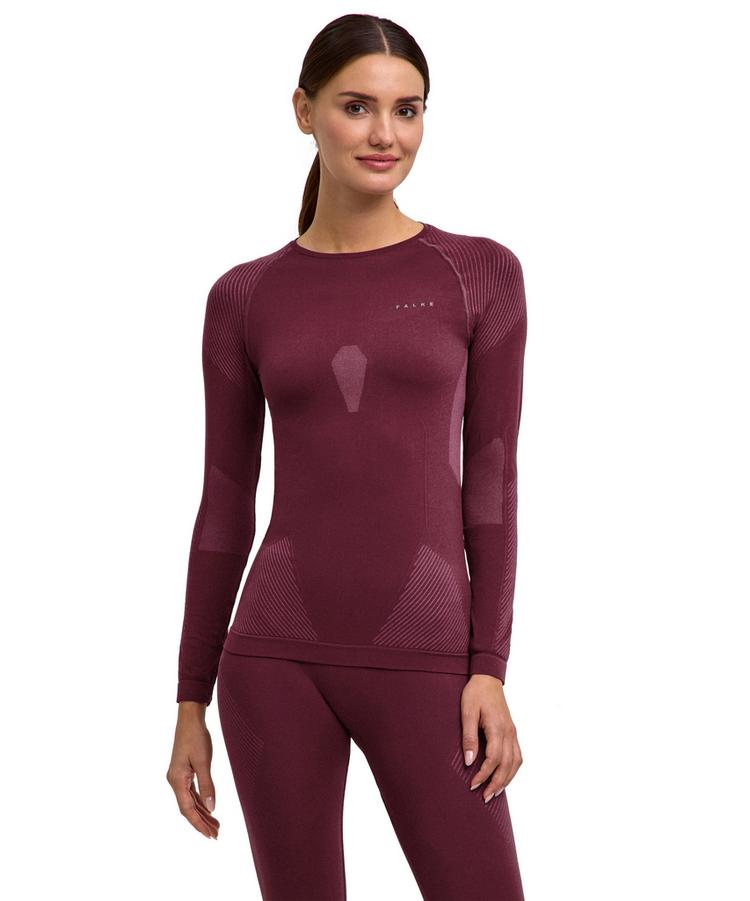 Falke Falke Warm Series Longsleeved Shirt Funktionsshirt Damen - mahogany (8344) - 0 | SportScheck