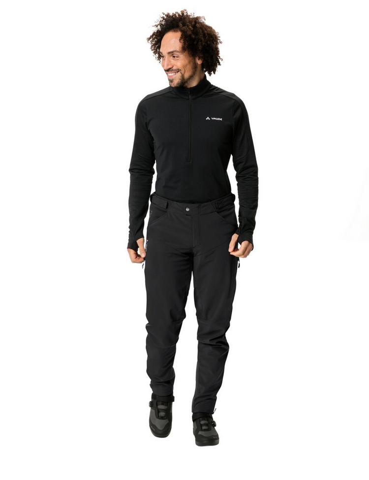VAUDE VAUDE Men's Qimsa Softshell Pants II Fahrradhose Herren - black/black - 2 | SportScheck