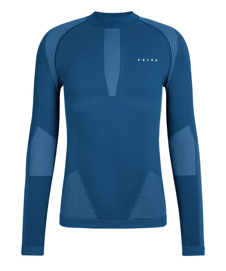 Falke Falke Warm Series  Longsleeve Shirt Turtleneck Funktionsshirt Herren - blue steel (6958) - 0 | SportScheck
