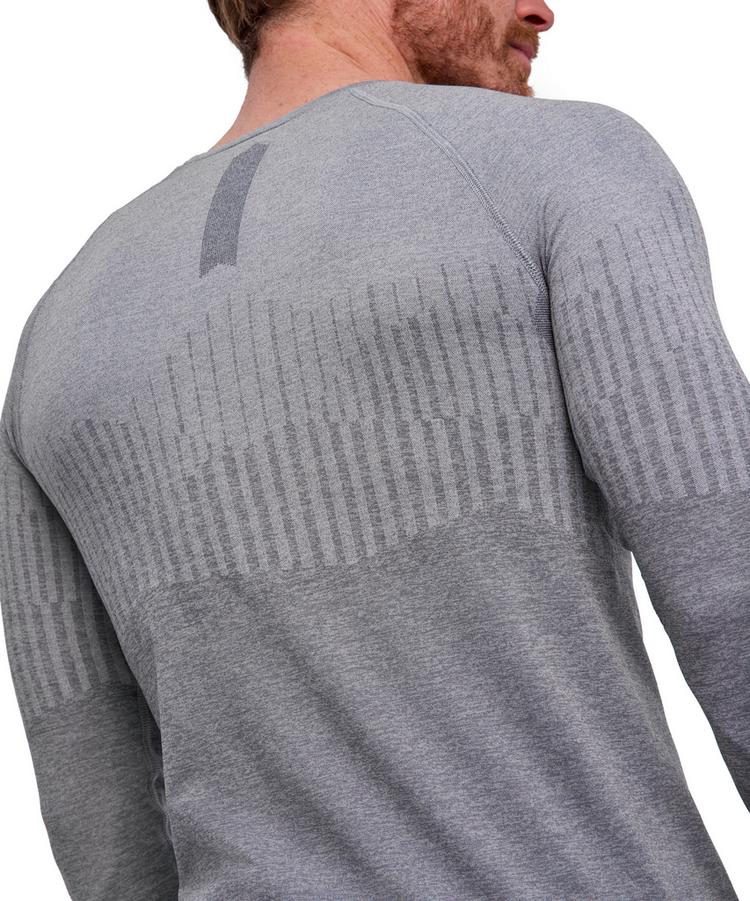 Falke Falke W Longsleeved Shirt Trend m Funktionsshirt Herren - dark grey -heather (3278) - 2 | SportScheck