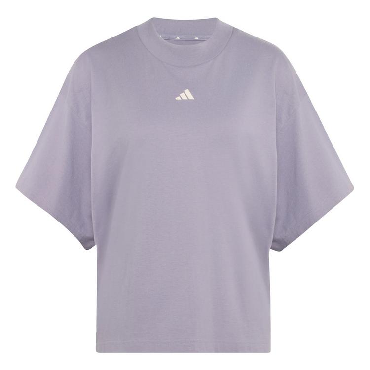 adidas adidas 3 STRIPES STUDIO BOYFRIEND T-SHIRT T-Shirt Damen - Slate - 0 | SportScheck